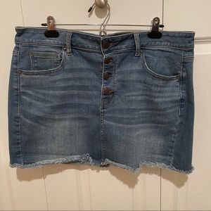 American Eagle Denim Mini Skirt